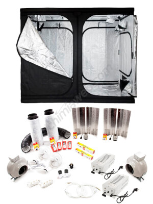 2 x 600w +Grow tent 240 basic kit