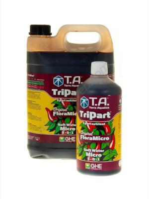TriPart Micro von T.A. (früher FloraMicro® von GHE) Weiches Wass