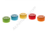 5 x  Silicone essence pots - assorted colours 