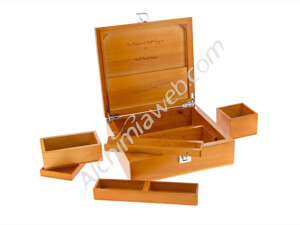 ORIGINAL ROLL TRAY T4 - Box with cover and LOCK - 230 x 220 x 30