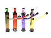 Acrylic Waterpipe - Colored tube - 12 cm