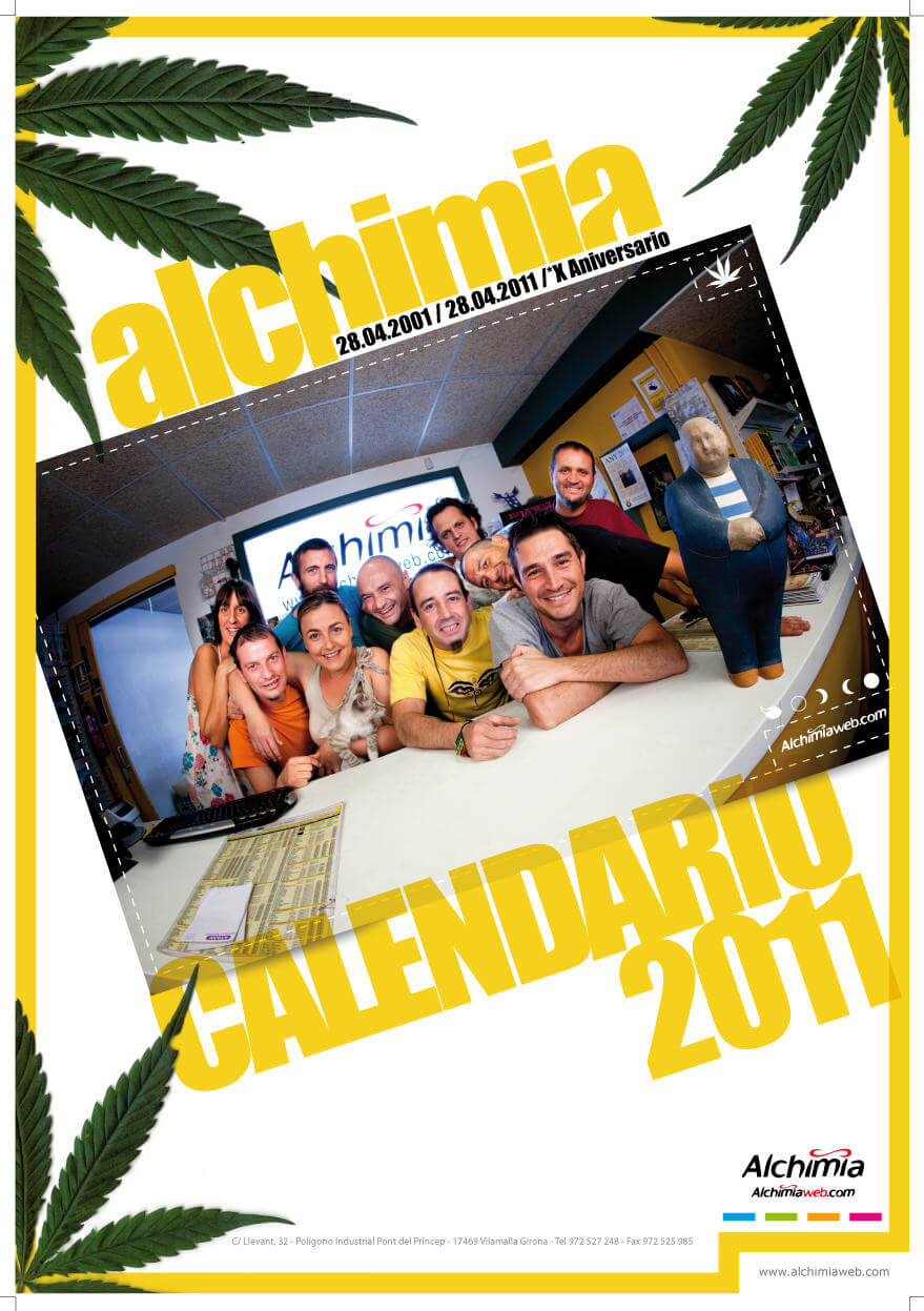 Calendario Alchimia Grow Shop 2011