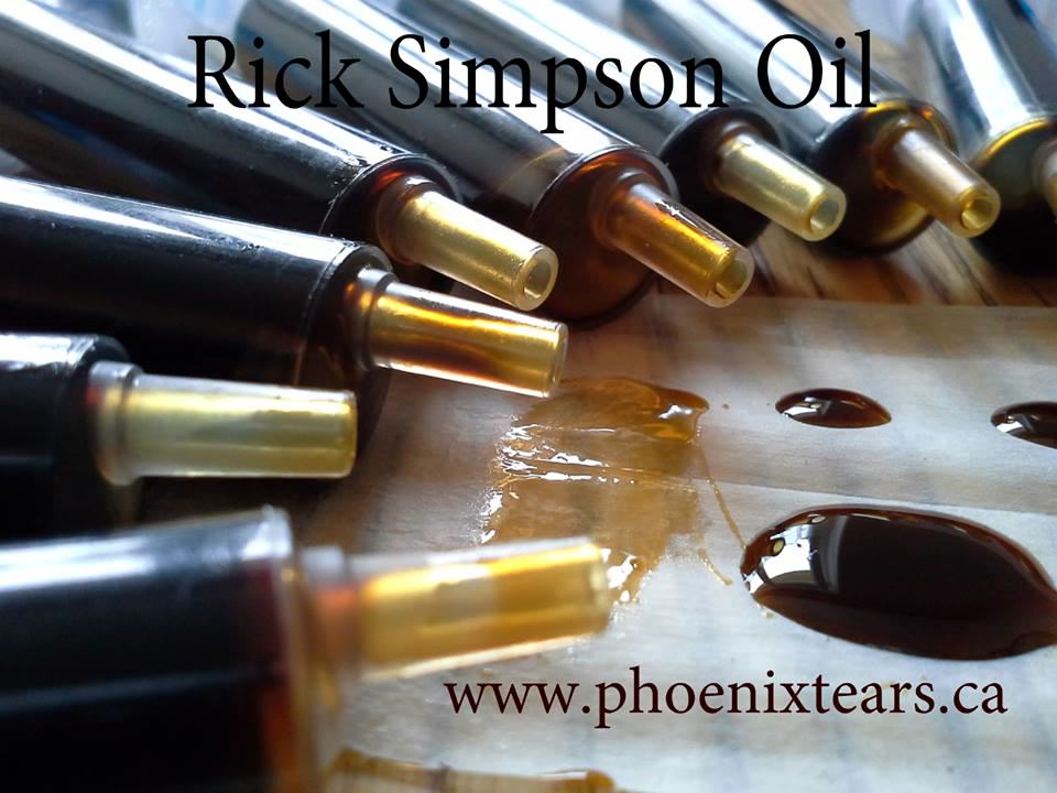 Ready to use Rick Simpson's marijuana oil