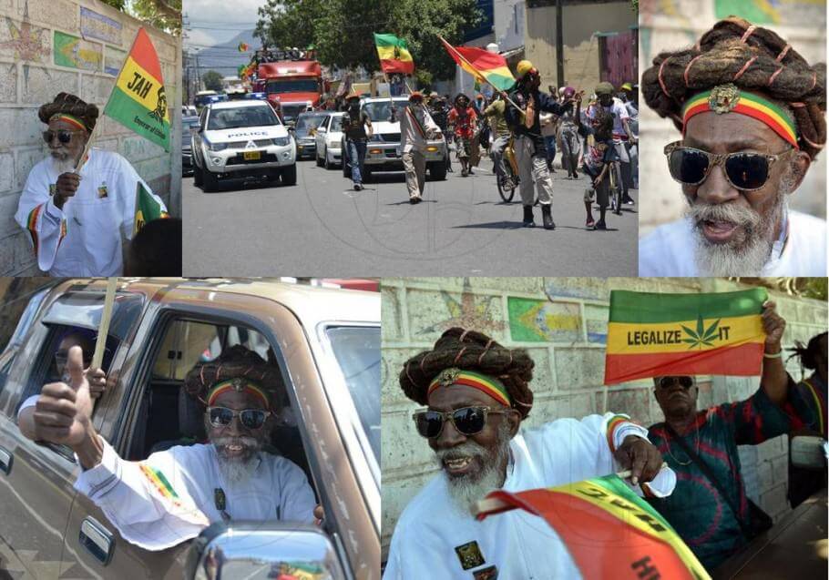 Bunny Wailer, organizador de la Marcha para la legalización de la marihuana en Jamaica