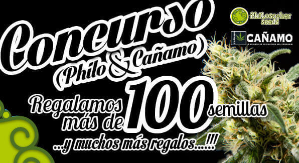 Concursa con Philosopher Seeds y la revista Cáñamo
