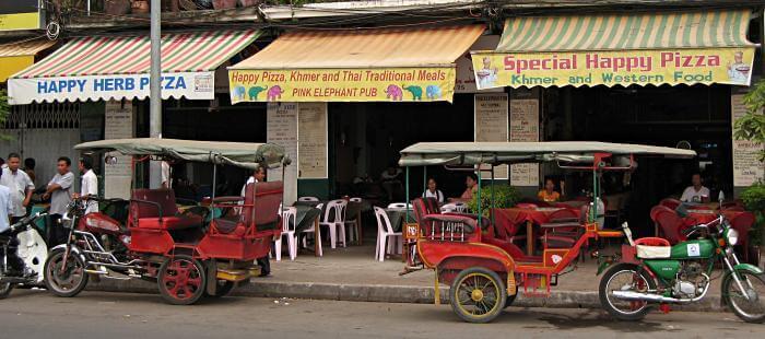 restaurantes típicos donde hacen Happy Pizza