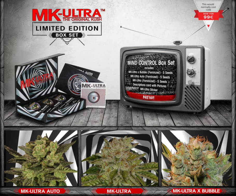 Kit e geneticas Mk-Ultra de TH Seeds 