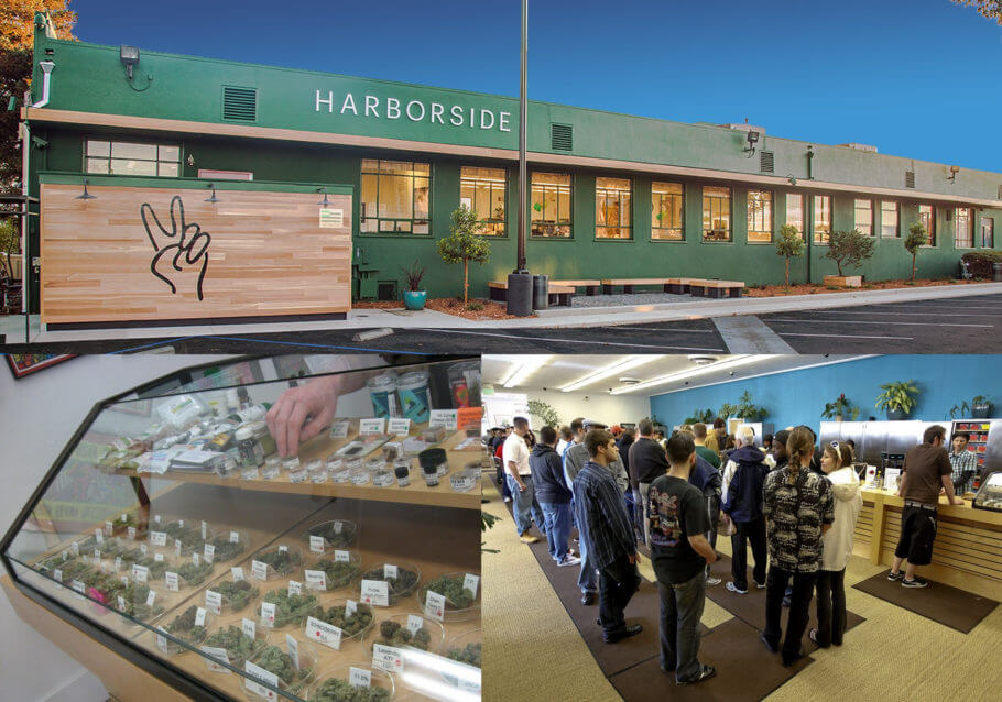 El Harborside es el mayor centro dispensario de cannabis del mundo