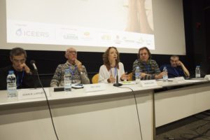 Pep Lopez, Marta Sanz y Jose Carlos Bouso