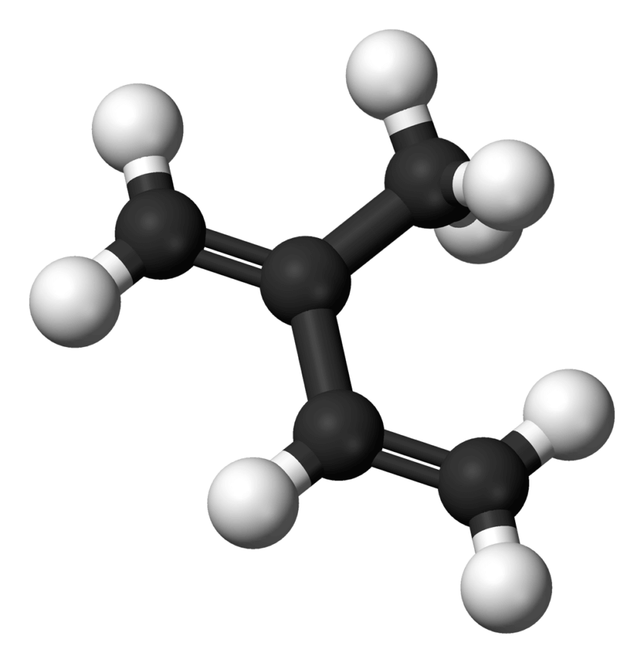 Molécula de isopreno