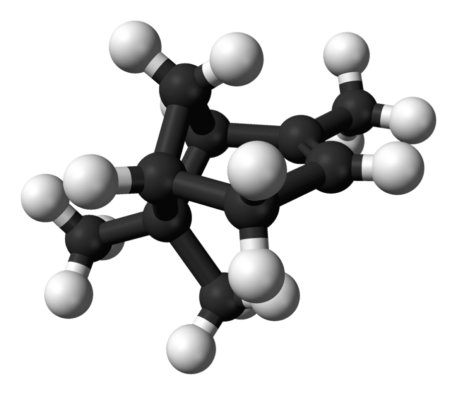 Molécula de alfa-pineno