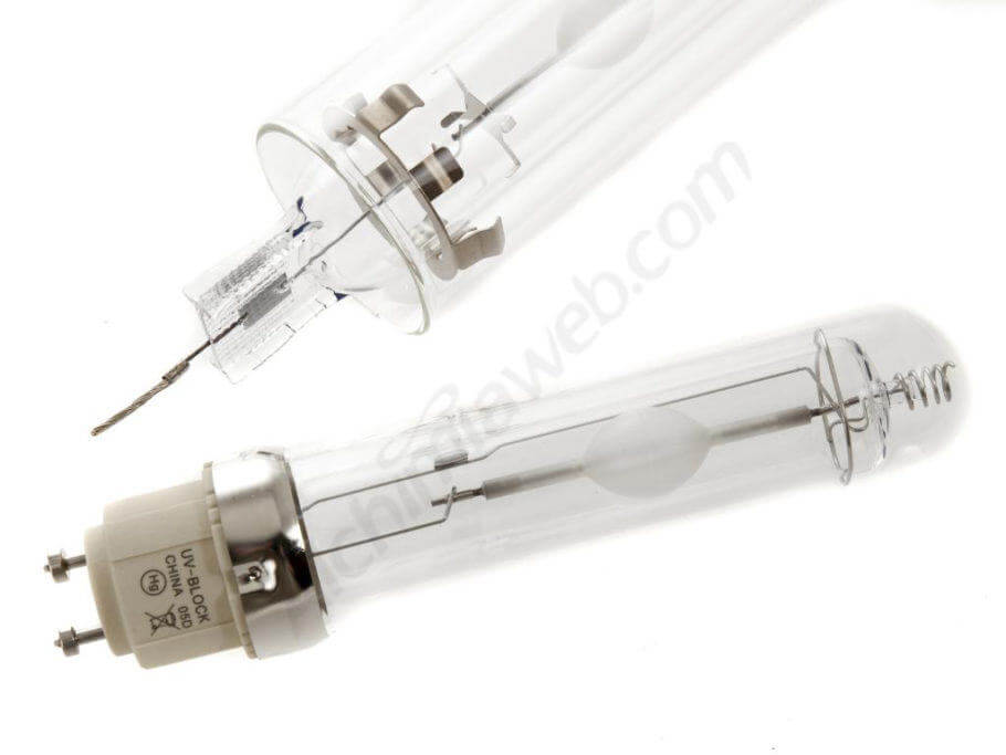 CMH 315w bulb (below) y double-ended (above)