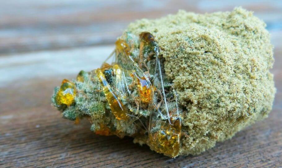 Las Moon Rocks llegan fácilmente al 50% de THC