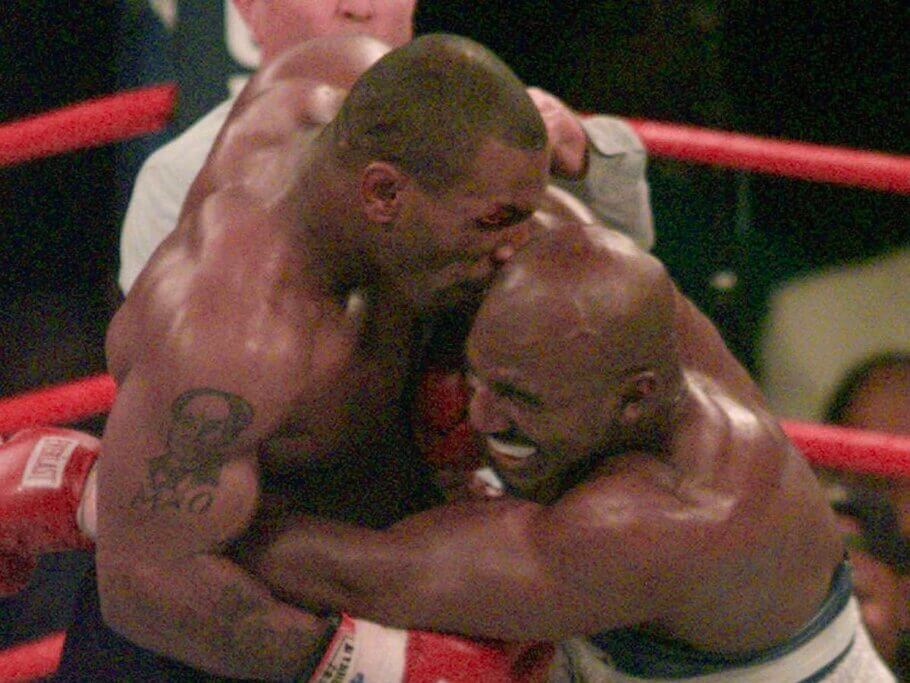 The day Mike Tyson went crazy and bit Holyfield's ear