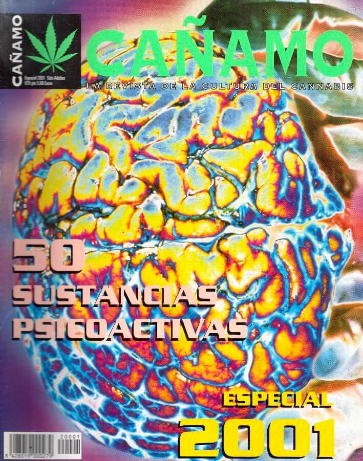 Edició especial 2001 de la revista Cáñamo publicada al desembre de l'any 2000
