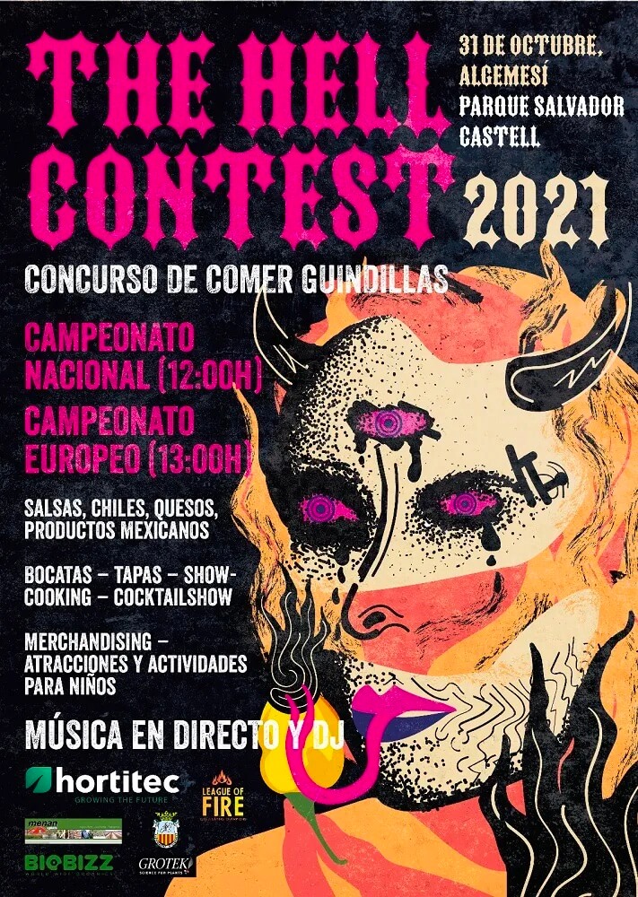 The Hell Contest is one of the most important chilli-eating competitions in Europe and attracts contestants from all over the continent to the scorching hot town of Algemesí (Valencia).