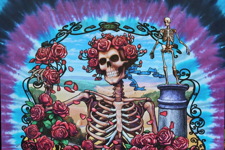 En los directos de Grateful Dead solían reunirse decenas de apasionados del cannabis