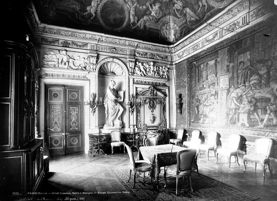 Inside the Hotel de Lauzun, where the members of the Hashish Club sat at the banquet of life.