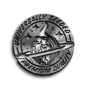 Logotipo de Universally seeded
