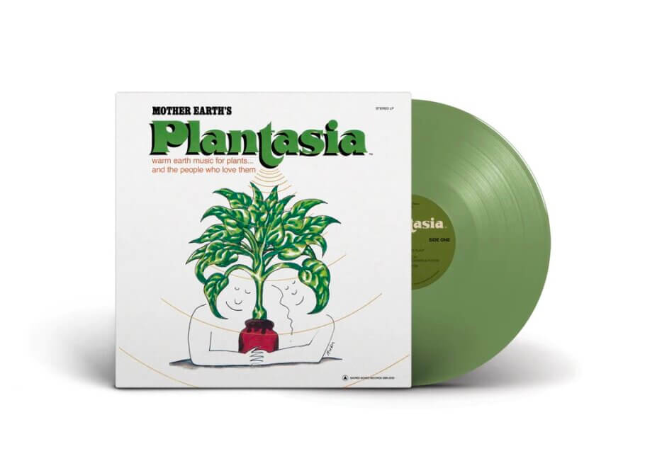 Cover of 'Mother Earth's Plantasia': a fantastic 1976 album composed specifically for certain plants, which has gained cult status as one of the earliest representations of electronic music. Back in the day, it was given as a gift to those who bought a houseplant at a shop called "Mother Earth" in Los Angeles.
