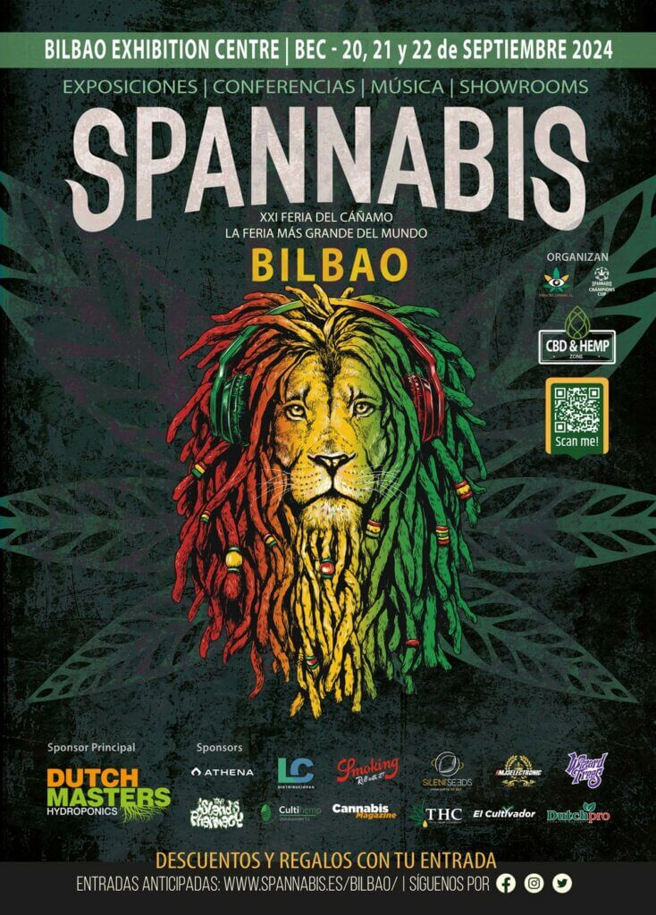 Spannabis, la mayor feria del cannabis de Europa, llega a Bilbao en Septiembre de 2024