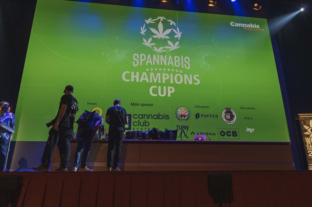 El escenario de la Spannabis Champions Cup, ¡que tantos sueñan con pisar algún día!
