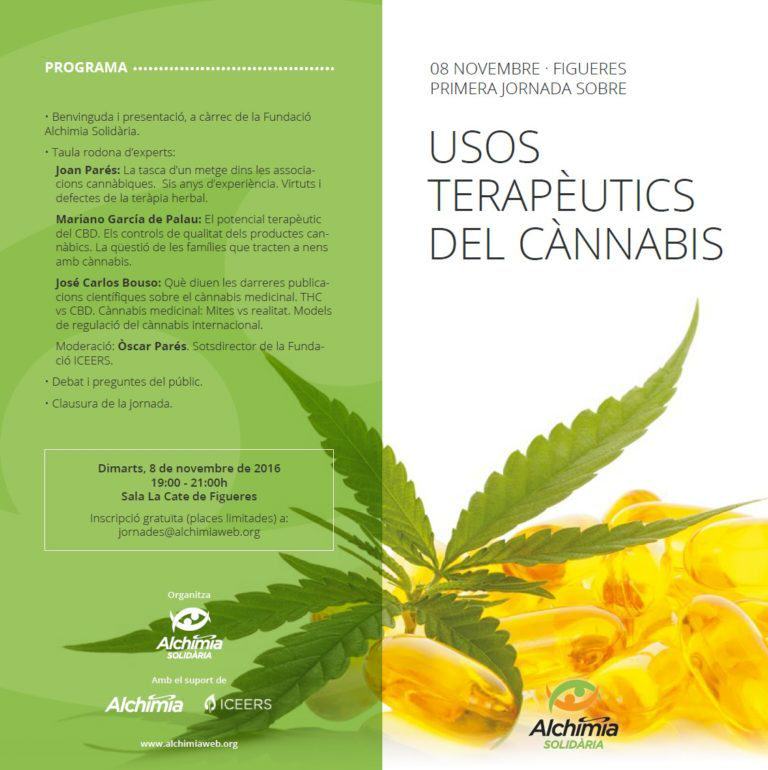 1era conferència sobre l'ús terapèutic del cànnabis a Figueres