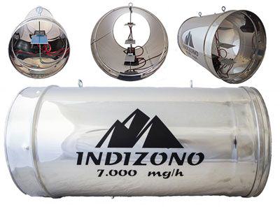 Generador d'Ozó Indizono, 7000 mg/h