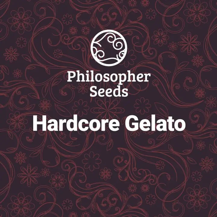  Imagotip de la Hardcore Gelato de Philosopher Seeds
