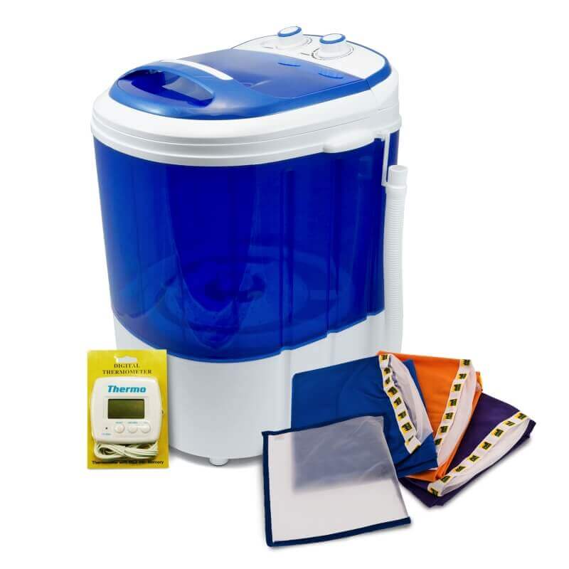 Waschmaschinen wie diese Icer Pure Factory erleichtern den Prozess der Trichomentrennung erheblich