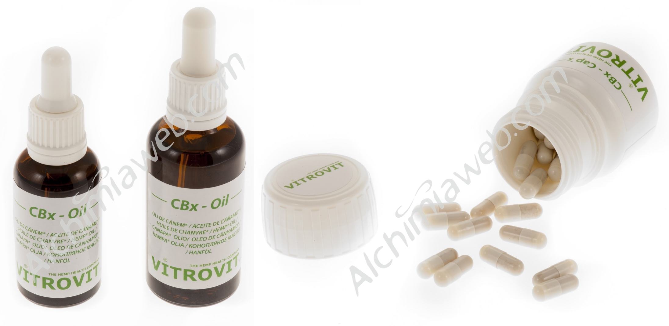 Cannabidiol CBD capsules in Achimia