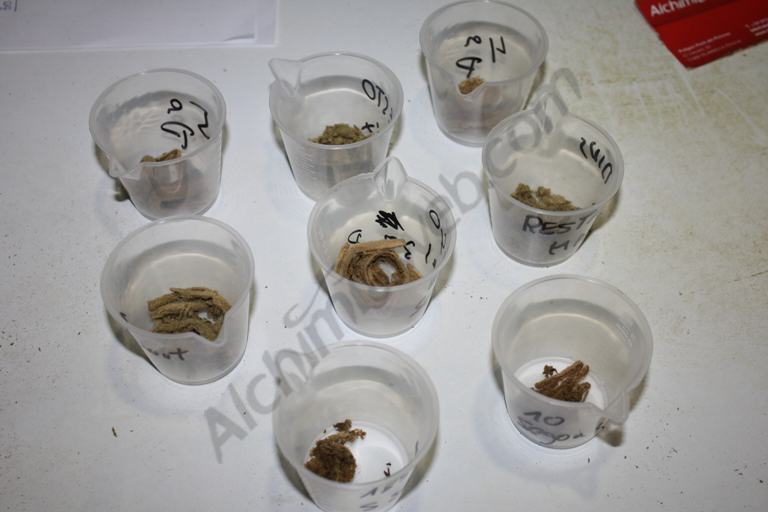 8 different types of hash extractions of different times