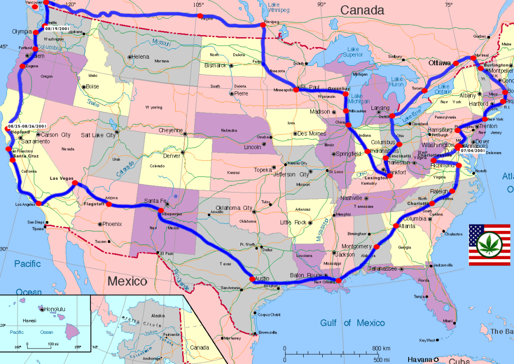 hempcar route