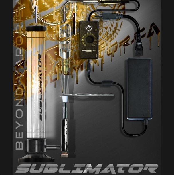 Sublimator, bio-molecular gasification of cannabis