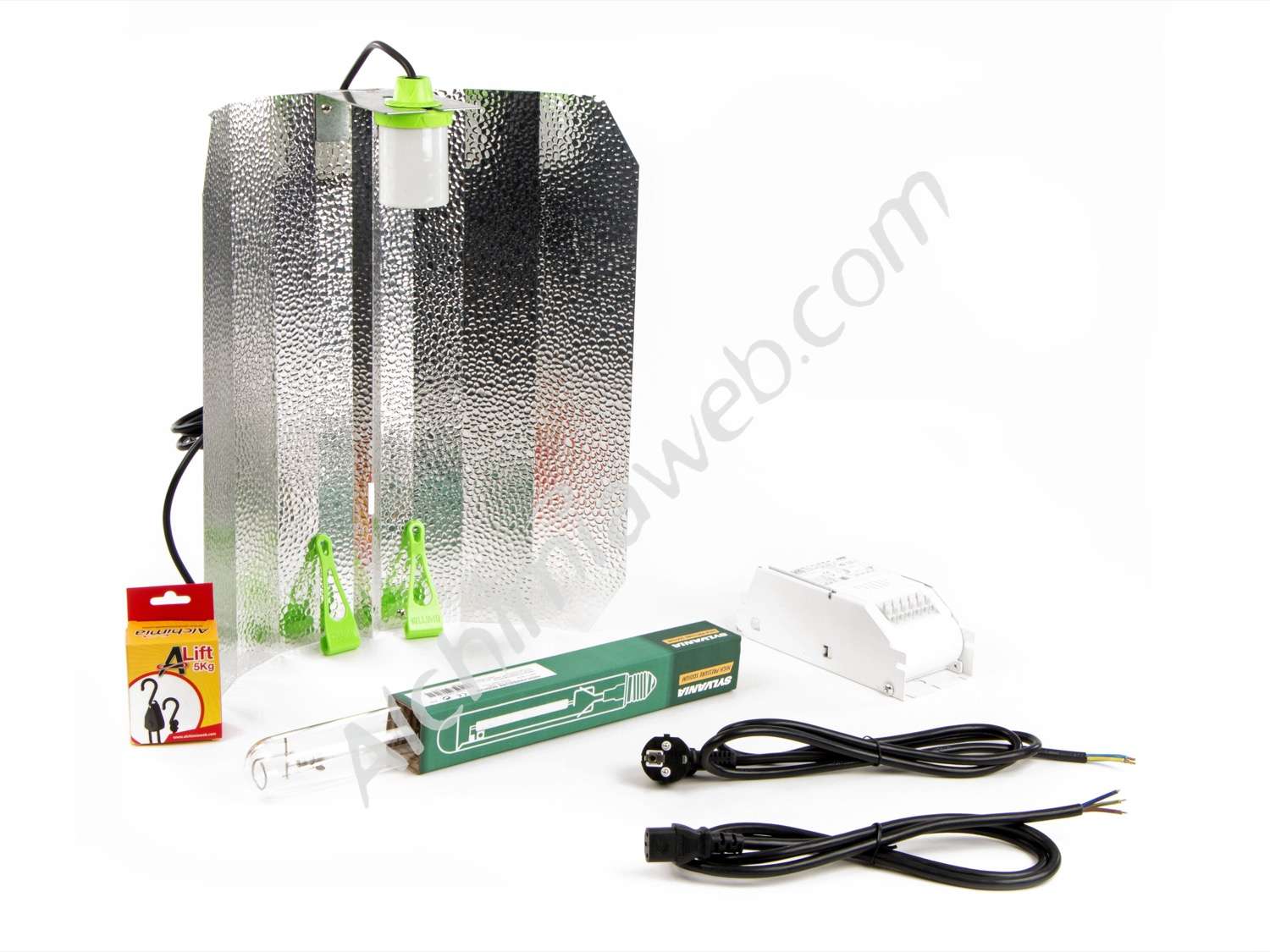 Complete lighting kit with magnetic ballast (Class 1)