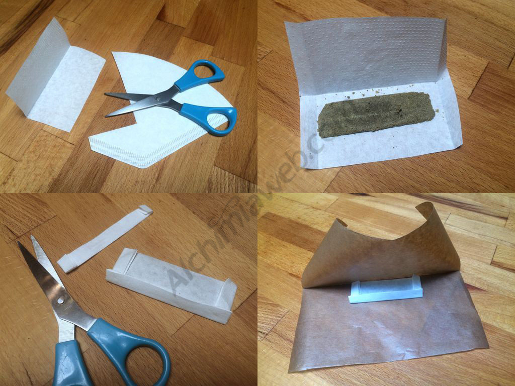 Preparation of the hash for pressing