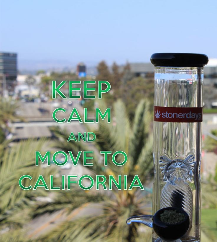 Keep calm and move to California!