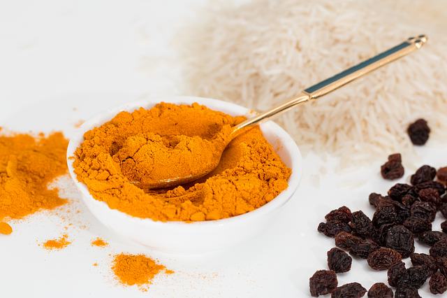 Turmeric is one of the ingredients of curry