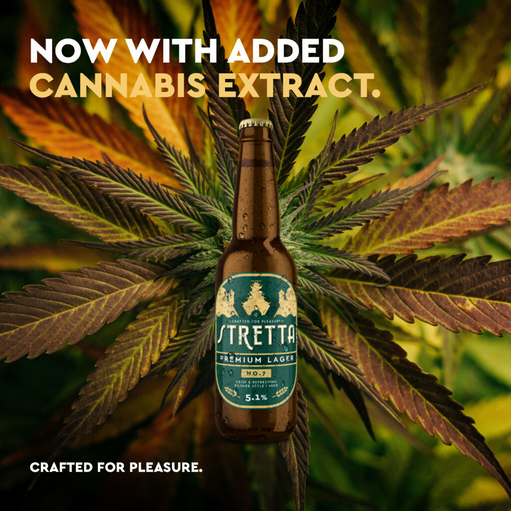 This Maltese brewery teased a cannabis-infused beer. Credit: Stretta Craft Beer