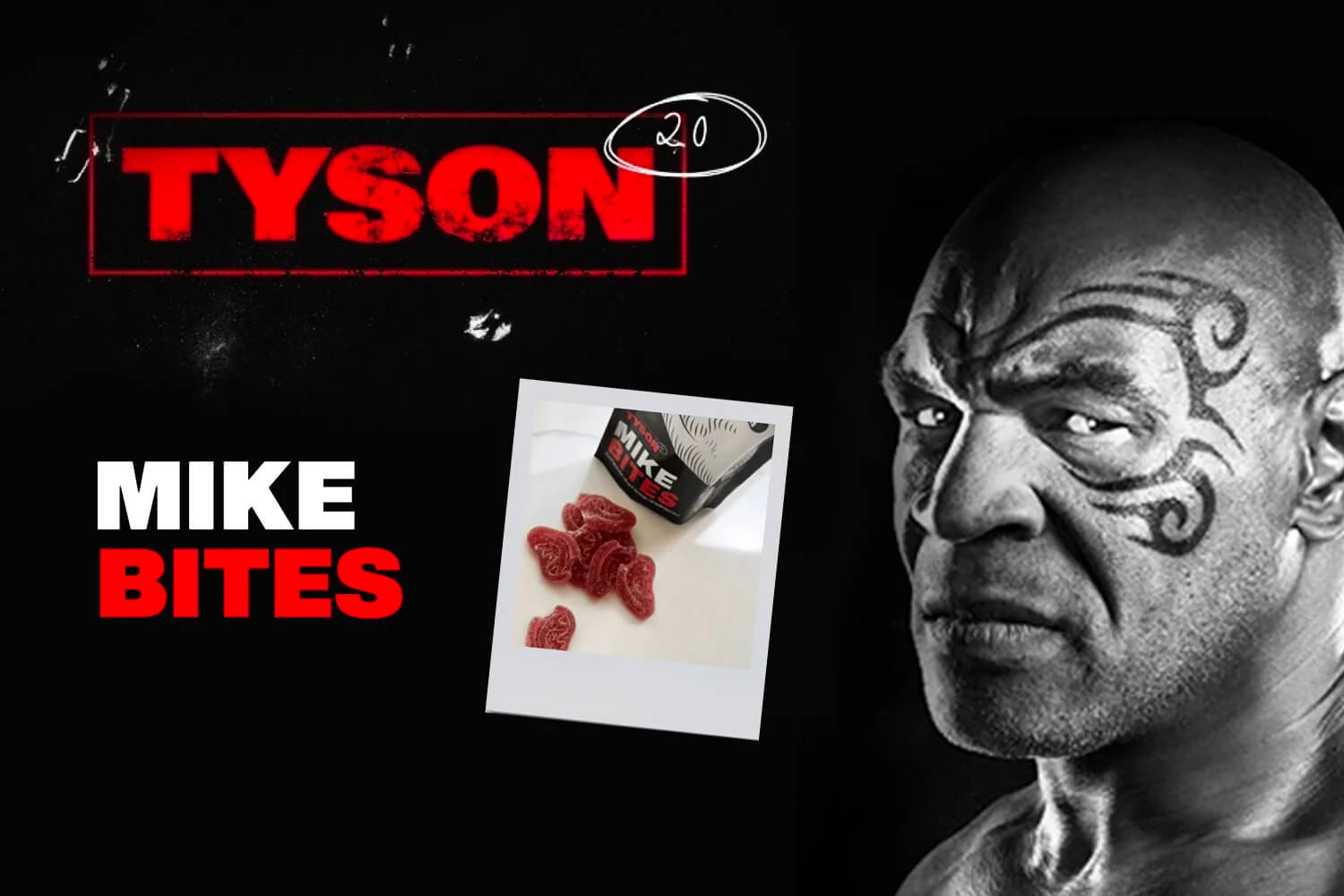 Mike Tyson launches cannabis edibles shaped like a bitten ear