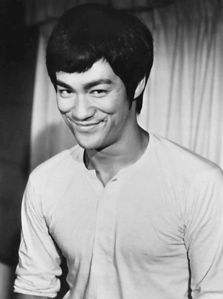 Photo of Bruce Lee from the film ‘Fists of Fury’ (also known as ‘The Big Boss’), the second Bruce Lee film with the production company Golden Harvest