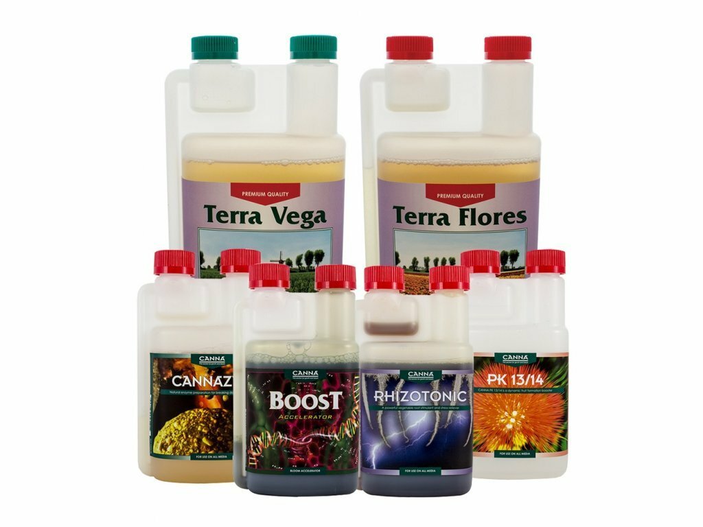 Biobizz Starter Pack of Fertilizers and Boosters, Nutrients & substrates \  Set of nutrients Nutrients & substrates \ Nutrients \ BioBizz \ STARTERS  PACK