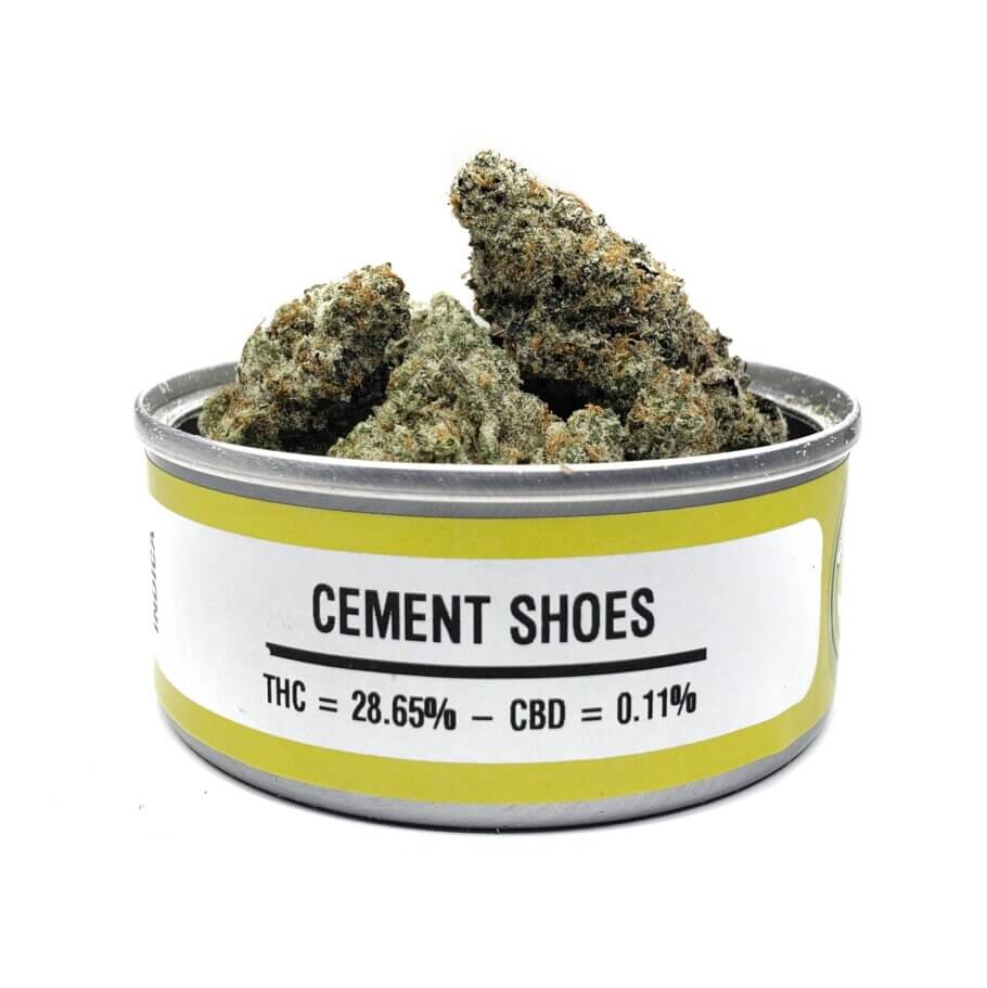 Cement Shoes is a real top seller in Californian dispensaries