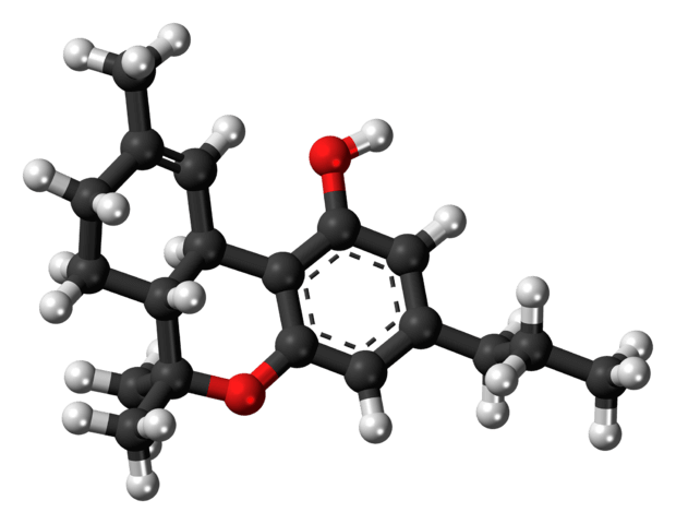 THCV molecule THCV molecule