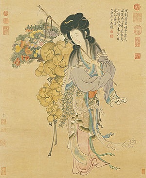 Magu, the Taoist goddess of hemp