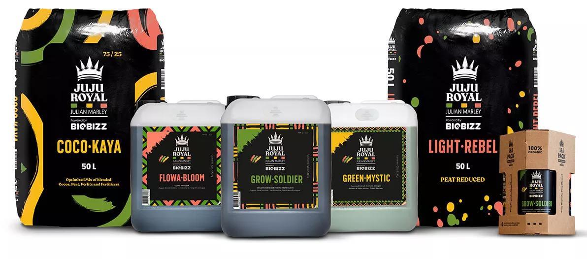 The new range of Juju Royal fertilizers and substrates from Biobizz is born as a step forward towards organic and sustainable agriculture