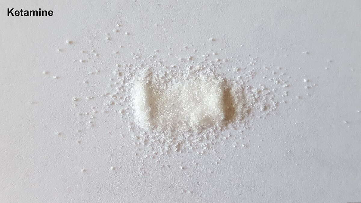 On the black market, ketamine is usually found in powder form