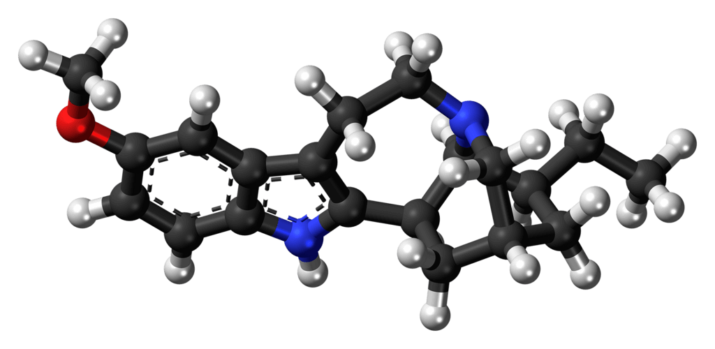 Ibogaine molecule