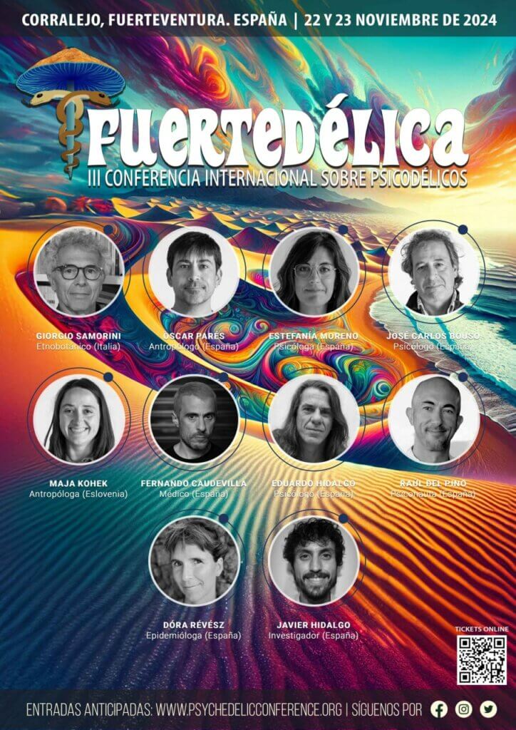 The panel of speakers includes renowned personalities from the world of psychedelics and health