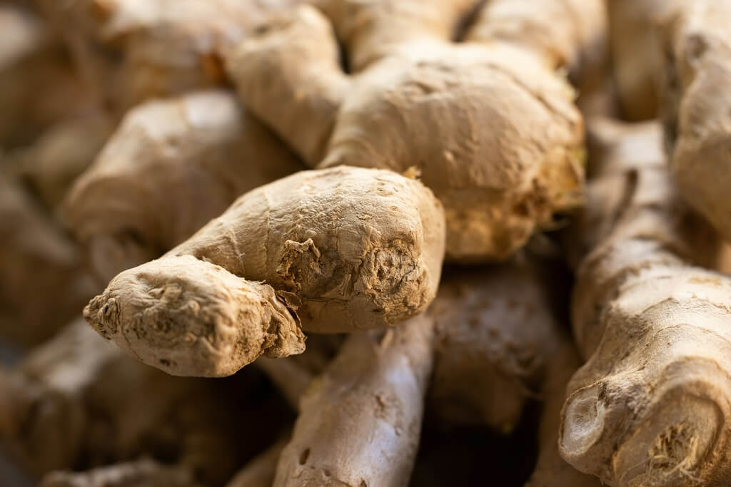 Ginger root has a number of beneficial properties.
